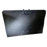 Large Black Artist Portfolio Case with Handle