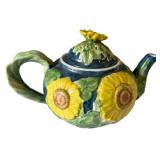 Set of 3 Vintage Ceramic Teapots Assorted Designs