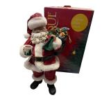 Possible Dreams Clothtique Santa Figure with Toy Sack and Mug
