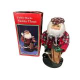 Collection of 4 Santa Claus Holiday Figurines with Original Boxes