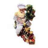 Possible Dreams Clothtique Santa Express Train Figurine