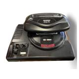 Sega Genesis 16-Bit Console with Sega 32X Add-On Attachment