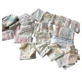 Collection of Vintage Embroidered Linens and Doilies