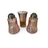 Collection of Vintage Pink Depression Glass Dishes and Tableware