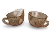 Collection of Vintage Pink Depression Glass Dishes and Tableware