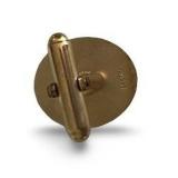 Gold Tone Anchor Cufflinks in Presentation Box