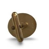 Gold Tone Anchor Cufflinks in Presentation Box