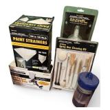 Spray Guns, Cleaning Kit, Paint Strainers and Accessories Collection