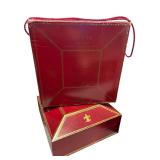 Louis XIII Baccarat Crystal Decanter with Display Case and Box