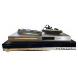 Lot of 2 DVD Players Philips DVP 3962 and Samsung DVD-HD1080 with Remotes