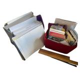 Bulk Office Supplies Collection with Storage Totes and Organizers
