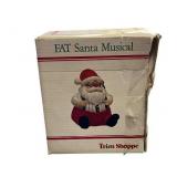 Set of 3 Musical Dancing Santa Claus Figures with Boxes