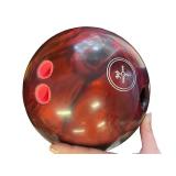 Bowling Set with Dexter Size 8.5 Shoes, Ebonite Bag, and Red Swirl Bowling Ball