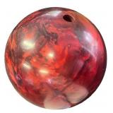 Bowling Set with Dexter Size 8.5 Shoes, Ebonite Bag, and Red Swirl Bowling Ball