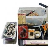 Large Assorted Hardware and Electrical Supplies Lot