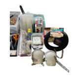 Large Assorted Hardware and Electrical Supplies Lot