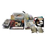 Large Assorted Hardware and Electrical Supplies Lot