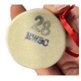 Set of 6 Red Wing Pottery Christmas Mini Ornaments 2005