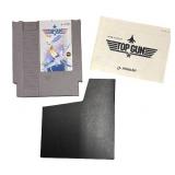 Top Gun NES Game Cartridge with Sleeve and Manual