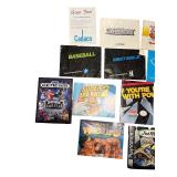 Collection of 12 Vintage Video Game Instruction Manuals
