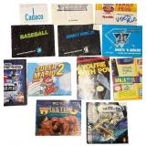 Collection of 12 Vintage Video Game Instruction Manuals