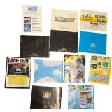 Collection of 12 Vintage Video Game Instruction Manuals