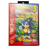 Sonic the Hedgehog 3 Sega Genesis Game with Case