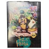 Sega Genesis Taz-Mania Game with Case and Manual