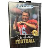 Joe Montana Football Sega Genesis Game with Case and Manual
