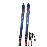 Dynastar Vertical 4x4 Skis with Bindings and Poles