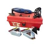 Ryobi DS-1000 Detail Sander with Accessories and Tool Box