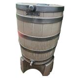 Plastic Rain Barrel with Stand and Spigot