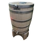 Plastic Rain Barrel with Stand and Spigot
