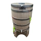 Plastic Rain Barrel with Stand and Spigot