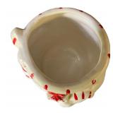 Enesco Snowman Ceramic Cookie Jar with Lid