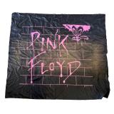 Pink Floyd The Wall Black and Pink Fabric Tapestry
