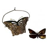 Butterfly and Floral Home Decor Collection with Prints and Accents