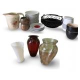 Assorted Tableware and Vases Collection
