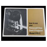 Honeywell Elmo FP8-C Dual 8 Projector with Reel, Cover, and Manual