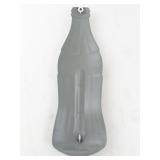 Vintage Coca-Cola Bottle Metal Thermometer by Donasco