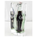 Coca-Cola Bottle in Lucite Acrylic Display Collectible