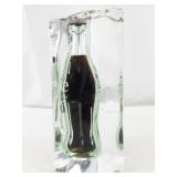 Coca-Cola Bottle in Lucite Acrylic Display Collectible