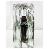 Coca-Cola Bottle in Lucite Acrylic Display Collectible