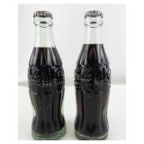 Pair of Vintage Coca-Cola Bottles Albert Lea and Marshall Minn. 6.5 oz