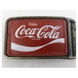 Vintage Coca-Cola Metal Belt Buckle