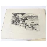 Vintage Bessie Pease Gutmann 1989 Calendar and Art Prints Collection