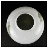 Mikado Sigma Taste Setter Lidded Porcelain Vase with Birds and Floral Design