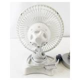 Lot of 3 Portable Space Heaters, Desk Fan, and Flexible Desk Lamp