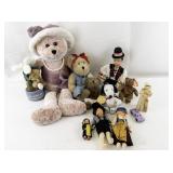 Plush and Doll Collection including Chantilly Lane Musical Bear, Boyd
