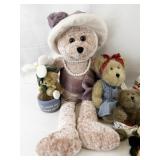 Plush and Doll Collection including Chantilly Lane Musical Bear, Boyd